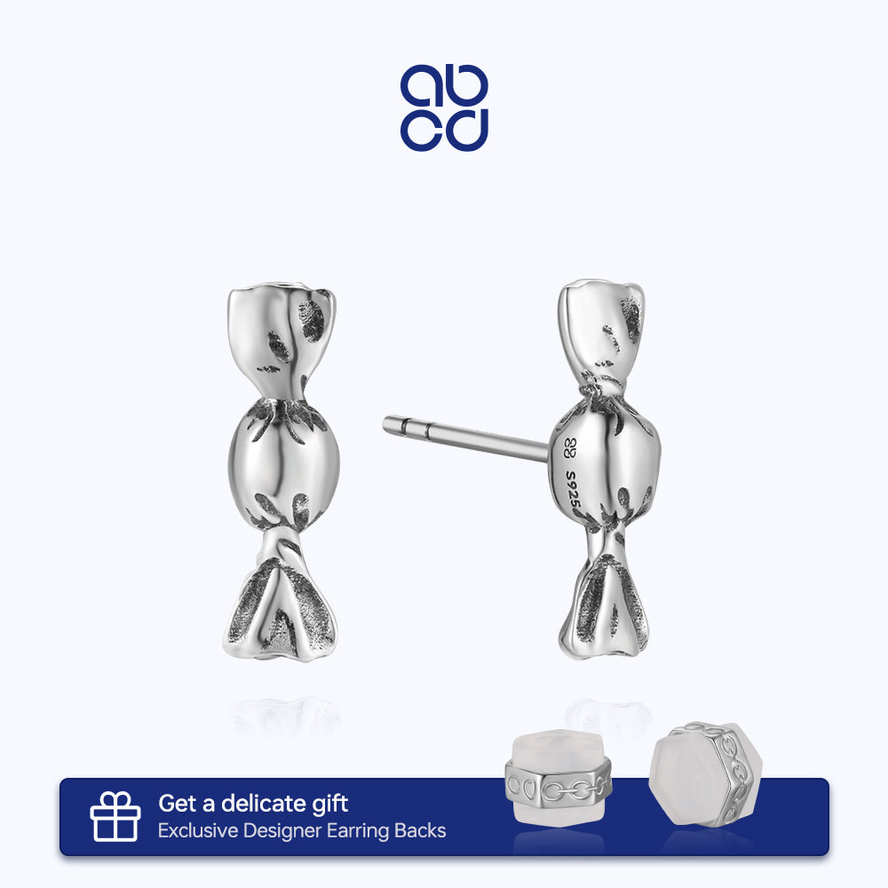 ABCD 1 Pair 925 Sterling Silver Earrings Unique Daily Jewelry Gifts For Women Girls