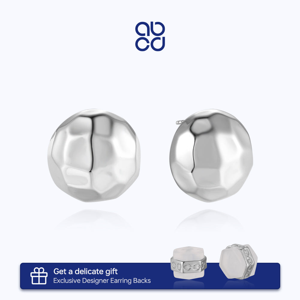 ABCD 1 Pair 925 Sterling Silver Earrings Unique Daily Jewelry Gifts For Women Girls