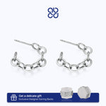 Load image into Gallery viewer, ABCD 1 Pair 925 Sterling Silver Earrings Unique Daily Jewelry Gifts For Women Girls
