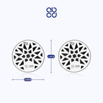 Load image into Gallery viewer, ABCD 1 Pair 925 Sterling Silver Earrings Unique Daily Jewelry Gifts For Women Girls
