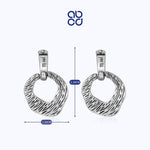 Load image into Gallery viewer, ABCD 1 Pair 925 Sterling Silver Earrings Unique Daily Jewelry Gifts For Women Girls
