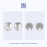 Load image into Gallery viewer, ABCD 1 Pair 925 Sterling Silver Earrings Unique Daily Jewelry Gifts For Women Girls
