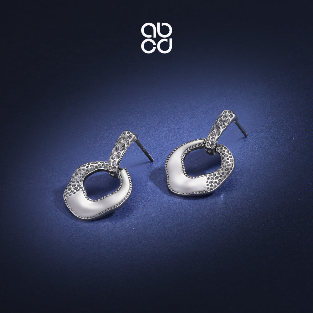 ABCD 1 Pair 925 Sterling Silver Earrings Unique Daily Jewelry Gifts For Women Girls