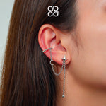 Load image into Gallery viewer, ABCD 1 Pair 925 Sterling Silver Earrings Unique Daily Jewelry Gifts For Women Girls
